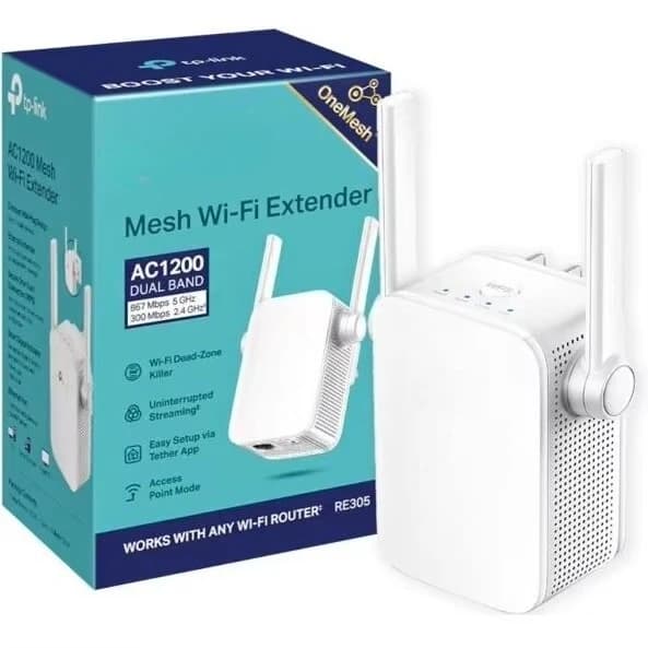 Wireless WiFi Repeater Extender RE305 Supports AP Mode 802.11ac