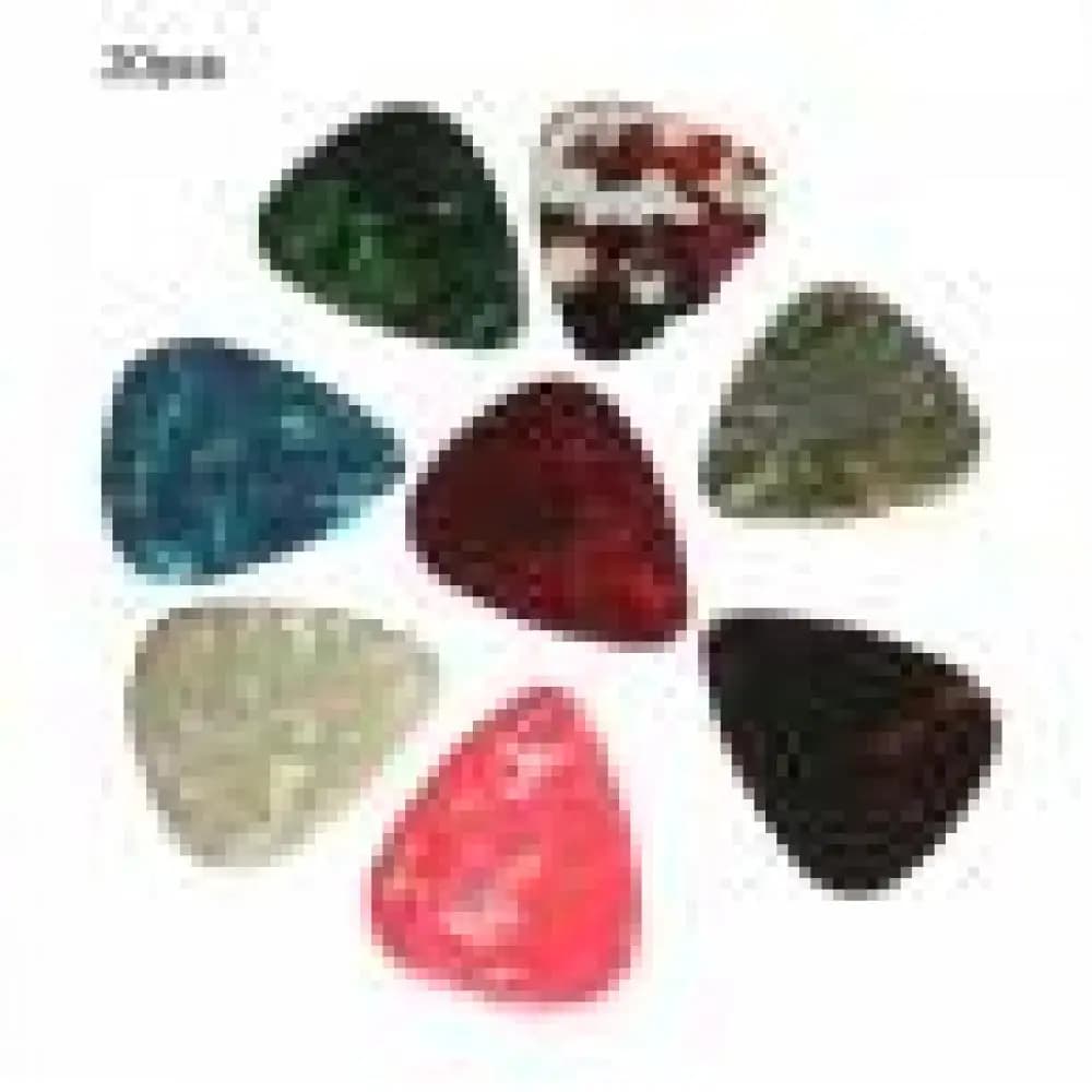 Plettri Spessore Sottile Plettro 20 Pezzi Chitarra Elettrica Acustica 2 Spessore 0,46mm/0,71mm