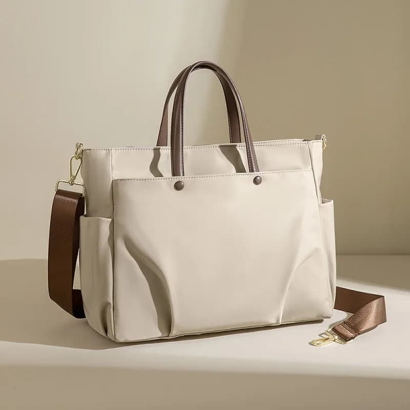 Borsa per Laptop da Donna 15/16 Pollici, Custodia Protettiva Imbottita con Tracolla, Borsa a Tracolla con Scomparti Organizzatori