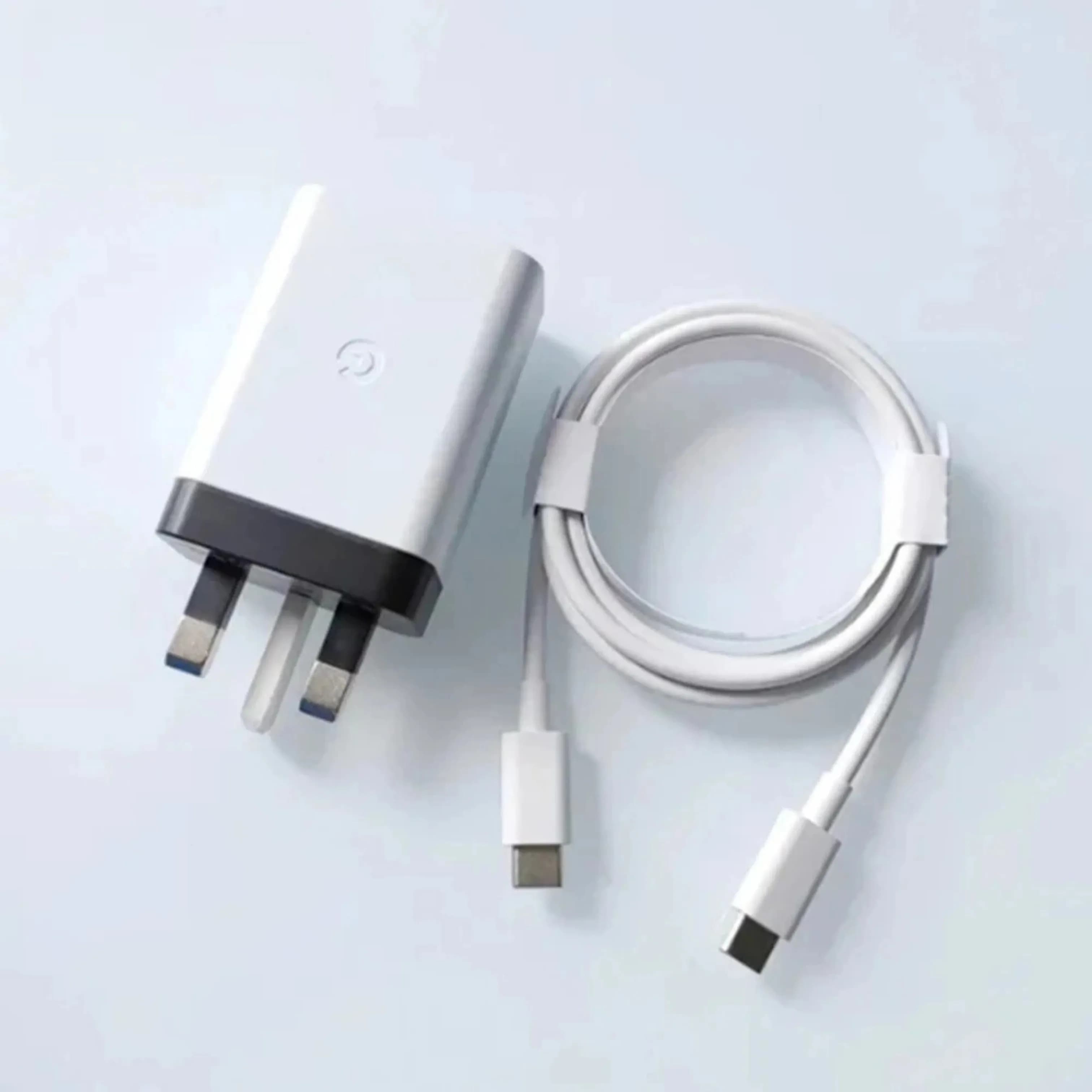 Spina UK per Google 30W Caricatore Adattatore di alimentazione PD a ricarica rapida 100CM Cavo da USB C a tipo C per Pixel 9 Pro XL 9A 8A 7A 6A 5A 4A 9