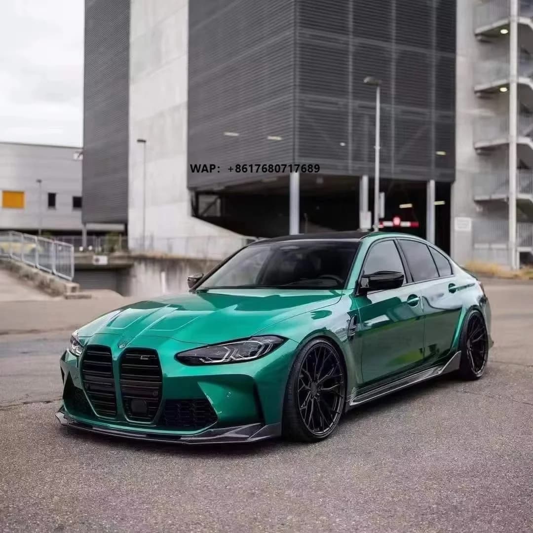 Perfect Fitment New Dry Carbon Fiber Bumper Bodykit for G80 G82 M3 M4 Front Lip Side Skirt Rear Diffuser Spoiler