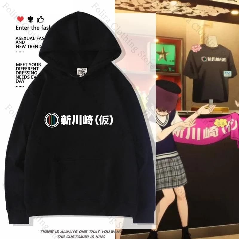 Anime BanG Dream! Series Print Hoodie Pullovers Long Sleeve Tops for Men Women Hooded Sweatshirt Daily Clothing
