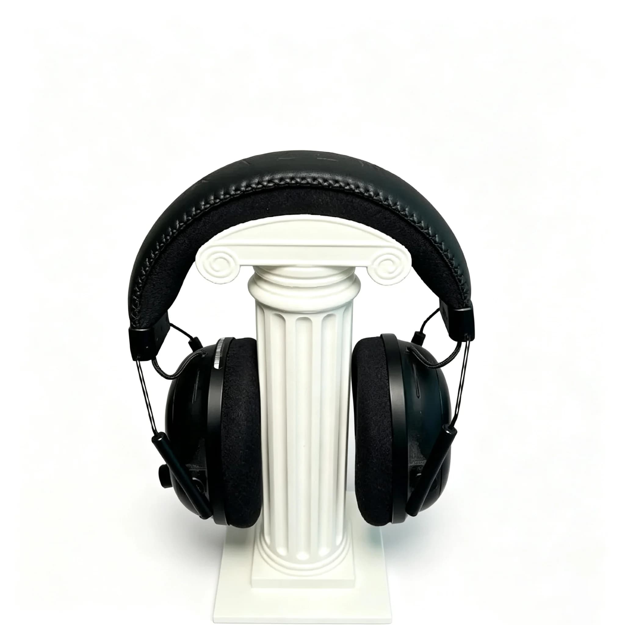 Deskori Roman Pillar Headphone Stand Classic Greek Column Headset Holder Desktop Display Rack for Gaming Headset Home Office Tab