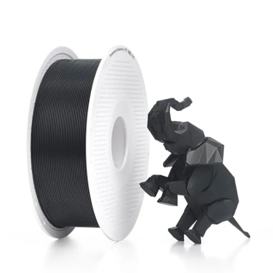 Bambu Lab Genuine Filament, 1.75mm PLA Wire Diameter Accuracy +/- 0.03 mm, RFID Included, No Mess Setup, Tangle-Free, with Genu