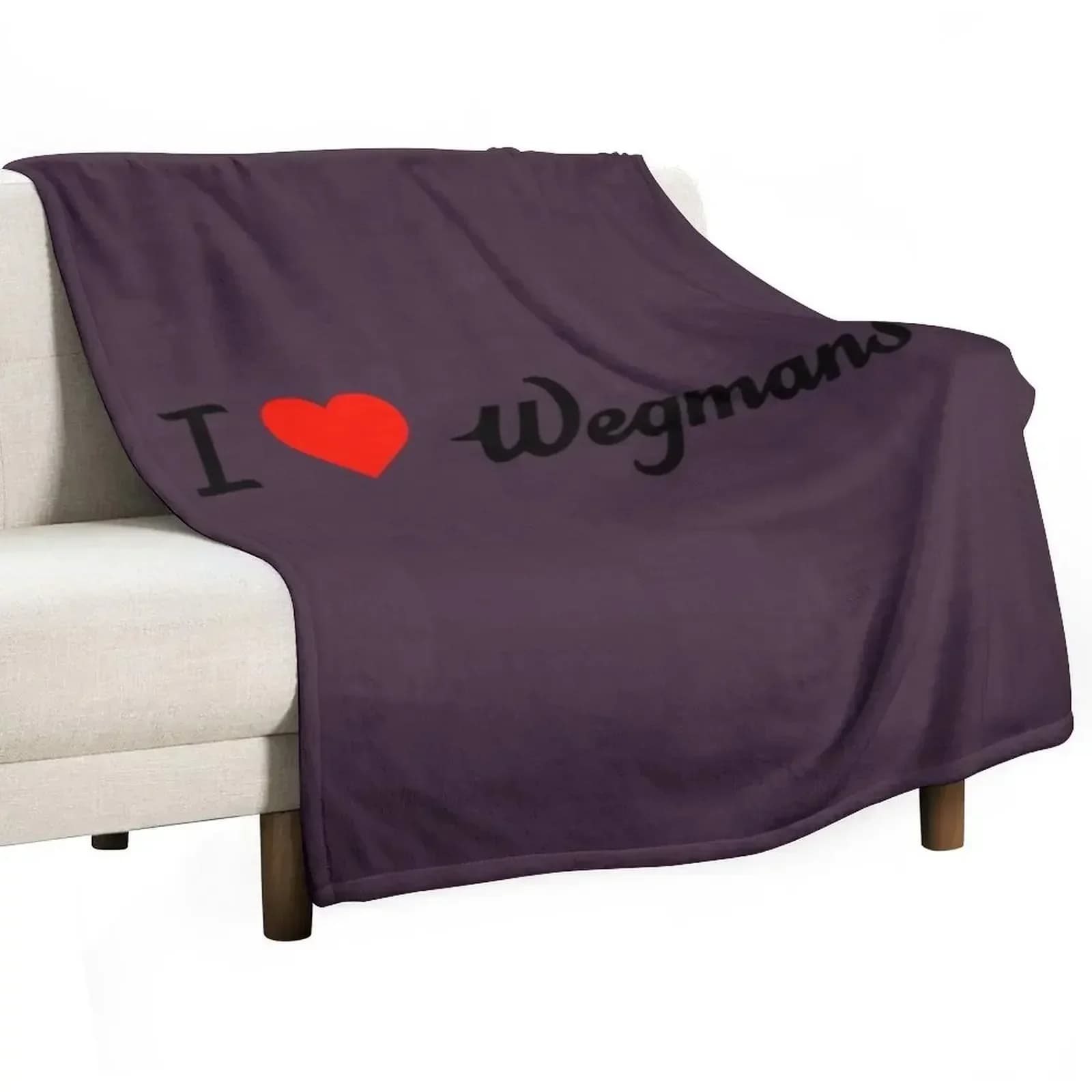 I love wegmans Throw Blanket Cute Sleeping Bag Decoratives Blankets Sofas Of Decoration Sofas Winter beds Blankets