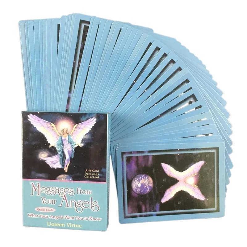 Carte dei tarocchi Messaggi dai tuoi angeli Che i tuoi angeli Carte Oracle Giochi da tavolo Mazzo per giochi di carte da gioco per feste