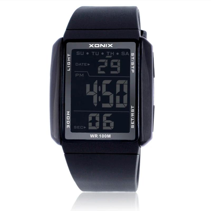 XONIX Women Sports Watches Waterproof 100m Outdoor Fun Multifunction Ladies Digital Watch Swimming LED Wristwatch Montre Femme