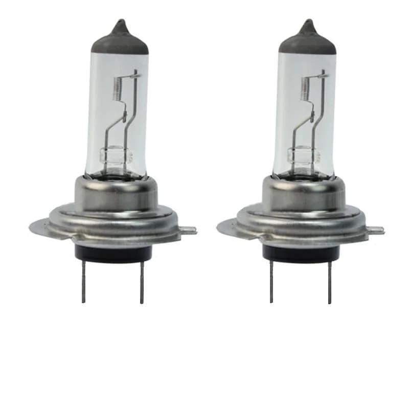2 pezzi auto H7 faro allo xeno 12V 55W 6000K alogena luce bianca lampadine fendinebbia automatico lampadina alogena per auto