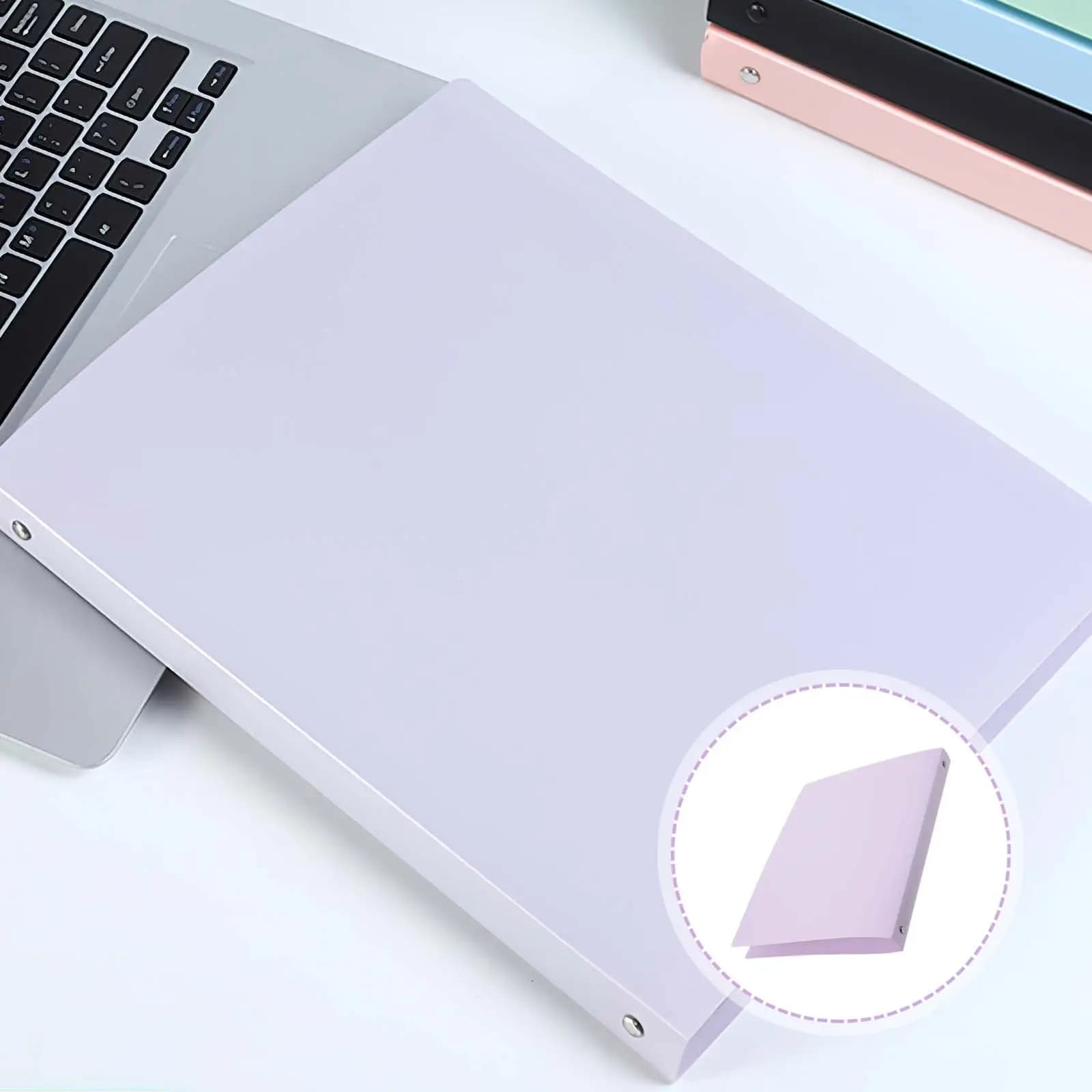 4-Hole Multi-Function File Folder High-Quality Wear-Resistant Music Binder for Students Teachers Office Document Storage