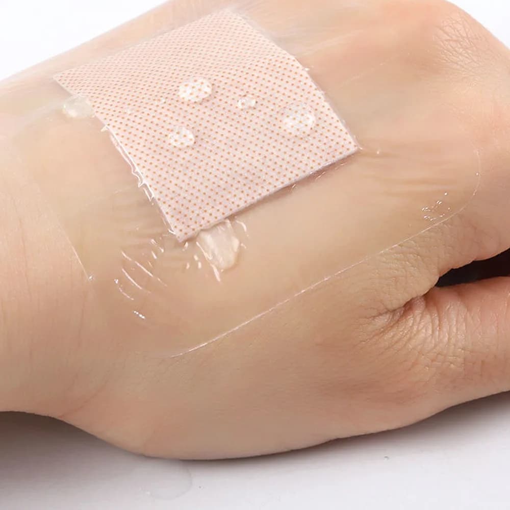 20/30 pezzi nastro di fissaggio fasciatura PU bagno adesivo impermeabile nastri per medicazione cerotto di sopravvivenza