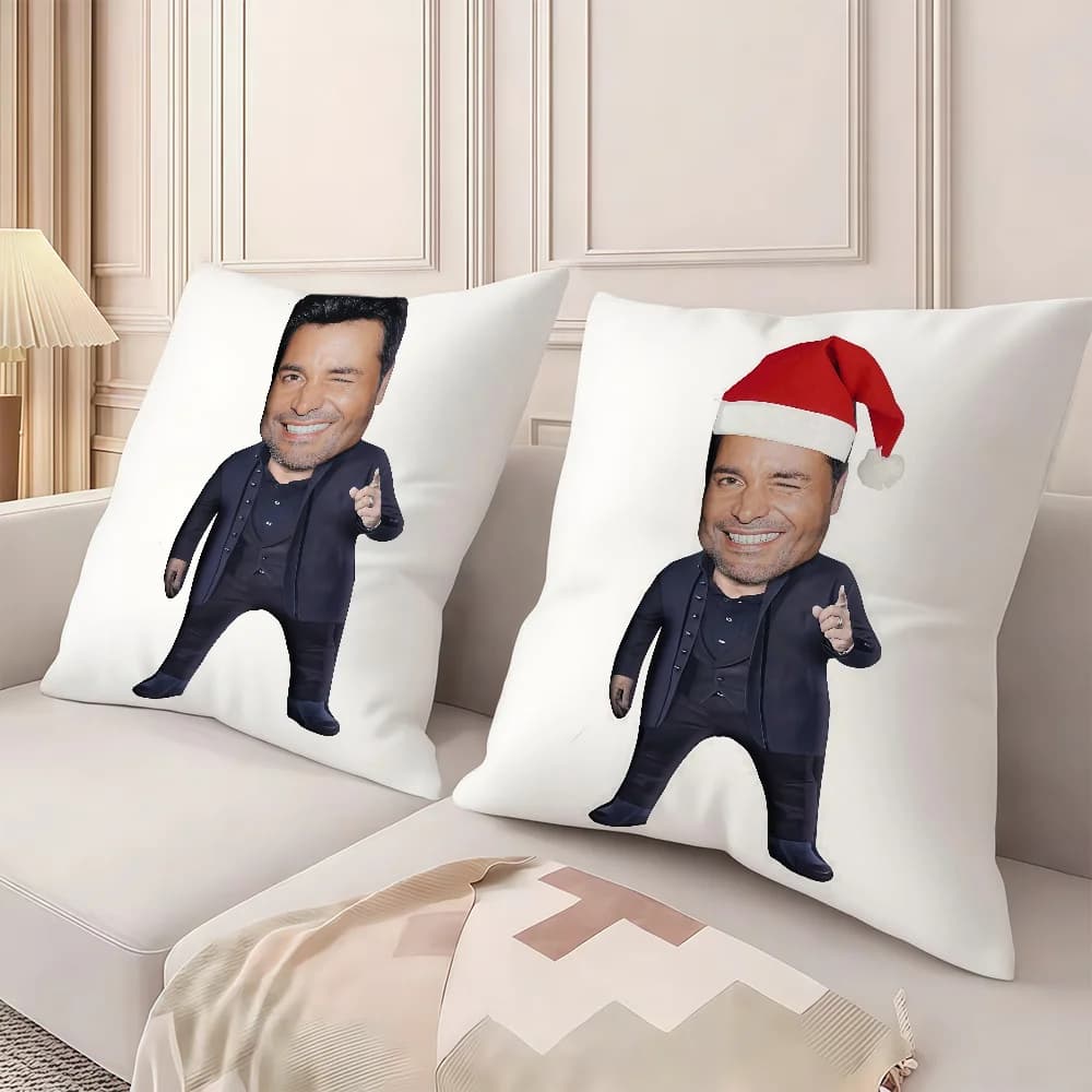 C-Chayanne cushion cover Fashionable Style Singer pillowcase Comfortable sofa Bedroom Personalized Decoration