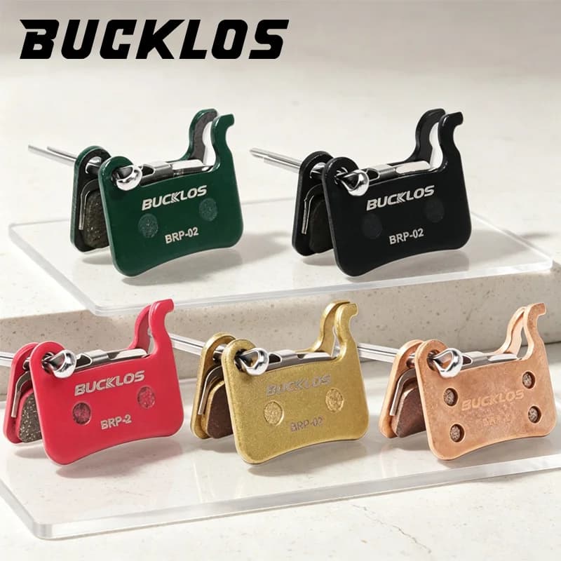 Pastiglie Freno a Disco BUCKLOS per SHIMANO A01S M06 M07, Resistenti all'Usura, per Freni Idraulici MTB e Ciclismo
