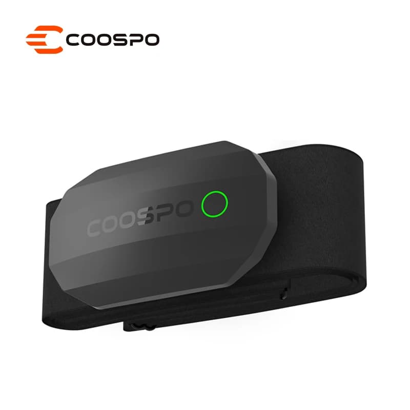 COOSPO H808S Dual Mode ANT Bluetooth heart rate sensor with pectoral strap Cycling computer for Wahoo Garmin Zwift Sports Monitor