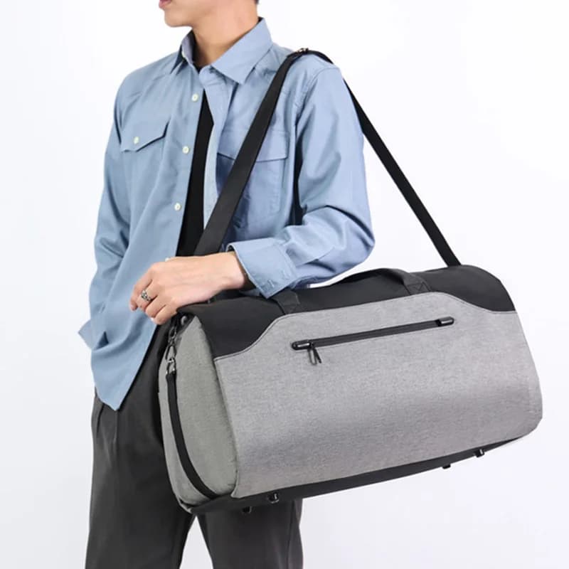 Borsa da viaggio multifunzione per lavoro Borse portaoggetti portatili per abiti maschili Borsa per indumenti da uomo Borsa da viaggio a spalla Abbigliamento Bagagli