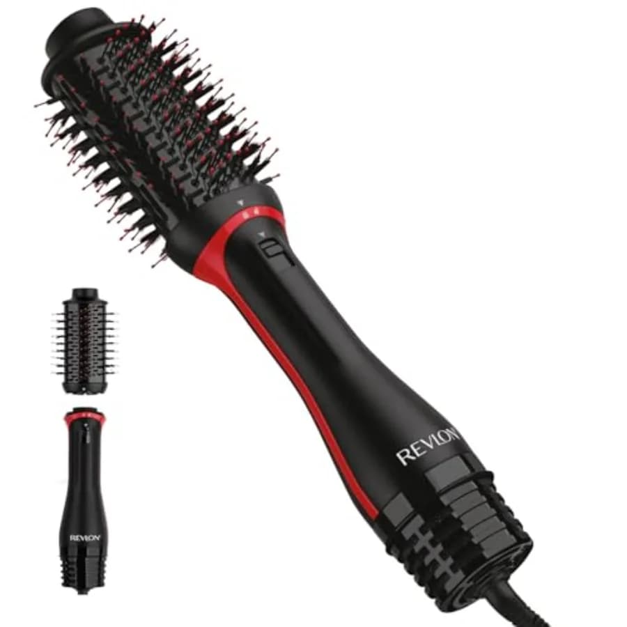 REVLON One Step Volumizer Plus Hair dryer and Styler Ideal for Getting Hairstyles from Salon to Home with Improved Volume