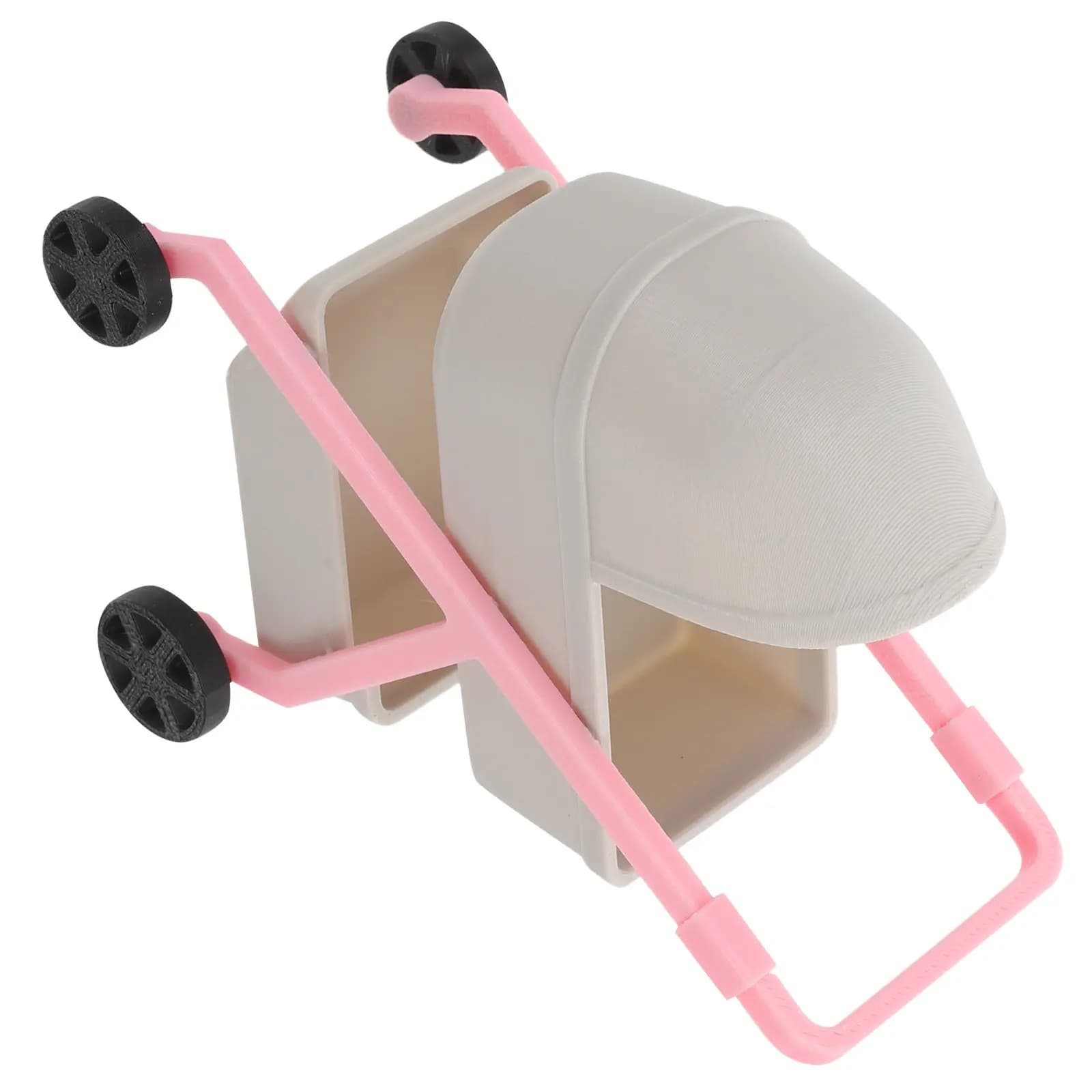 Passeggino in Miniatura Scala 1:12, Design Realistico per Collezione di Mobili per Case delle Bambole, Allestimento Casa Realistico, Giocattolo Interattivo per Bambini