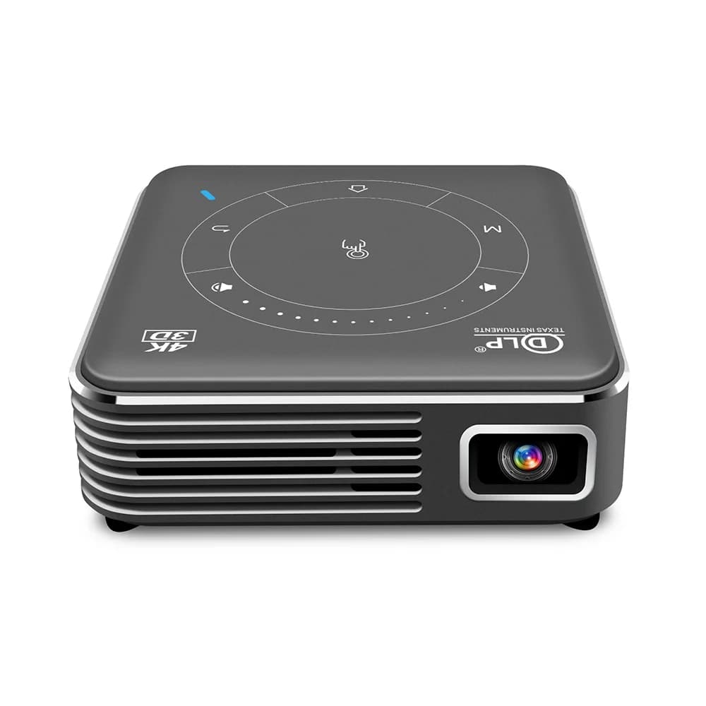 DLP P11 2+16GB 4K Projector Android 9.0 Mini Portable LED Projector 5G Wifi 3D Home Cinema Projector Vs P10