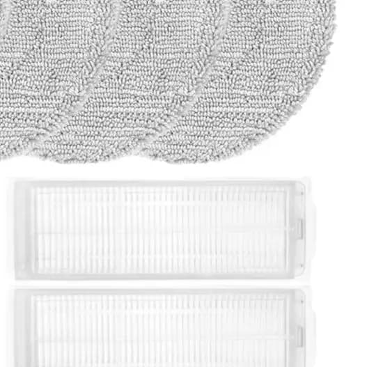 Side Brush Mop Cloth Filter Replacement Kit For Xiaomi Robot Vacuum S/40 P/ro OV71GL Cleaning Parts Accessories