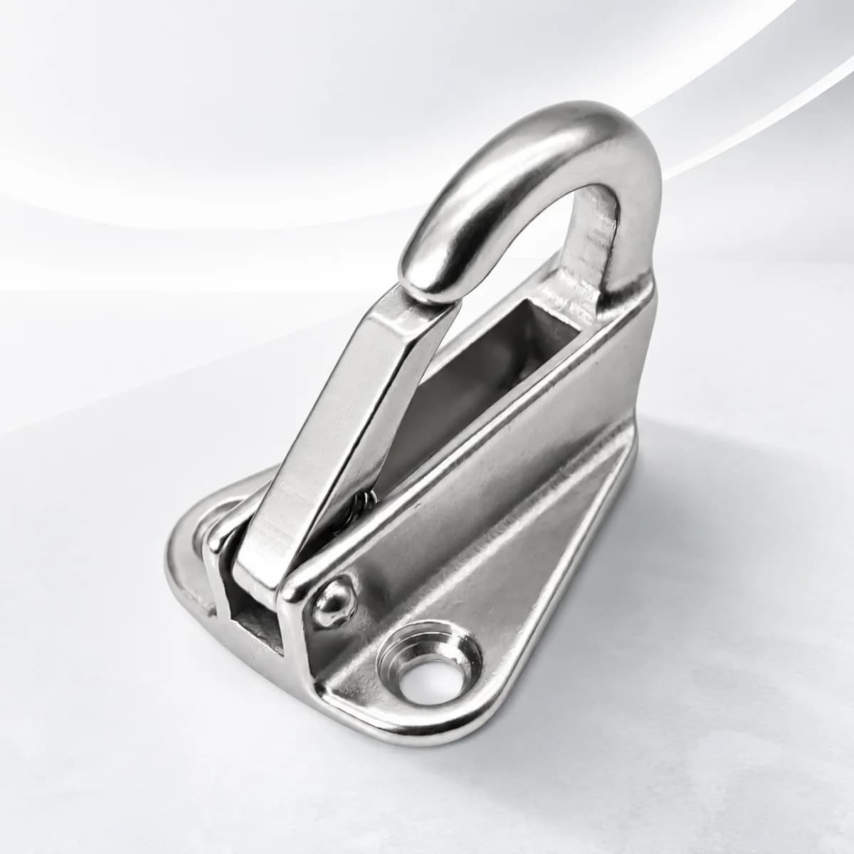 Stainless Steel Spring Snap Fending Hook Fender Hook Spring Hook Snap Attach Rope For Marine Hardware Boat Accessories