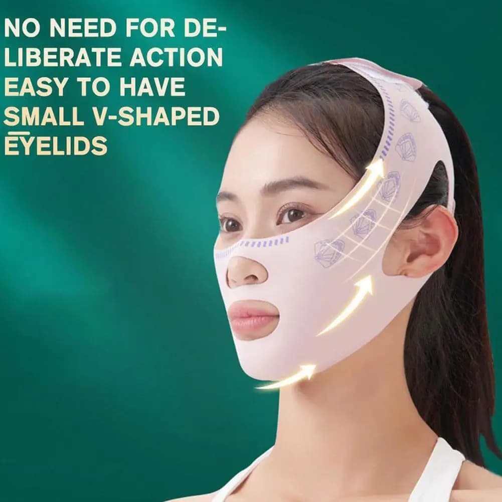 1PC Facial Wrinkles Anti Wrinkle V Shaper Face Bandage Mask 2026NEW Anti Bandage Face Mask 3D lifting Reusable Slimming Tiighte