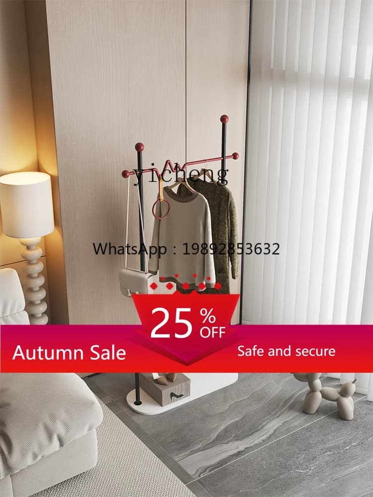 Marble hanger Floor hanger for bedroom Creative vertical dress for home