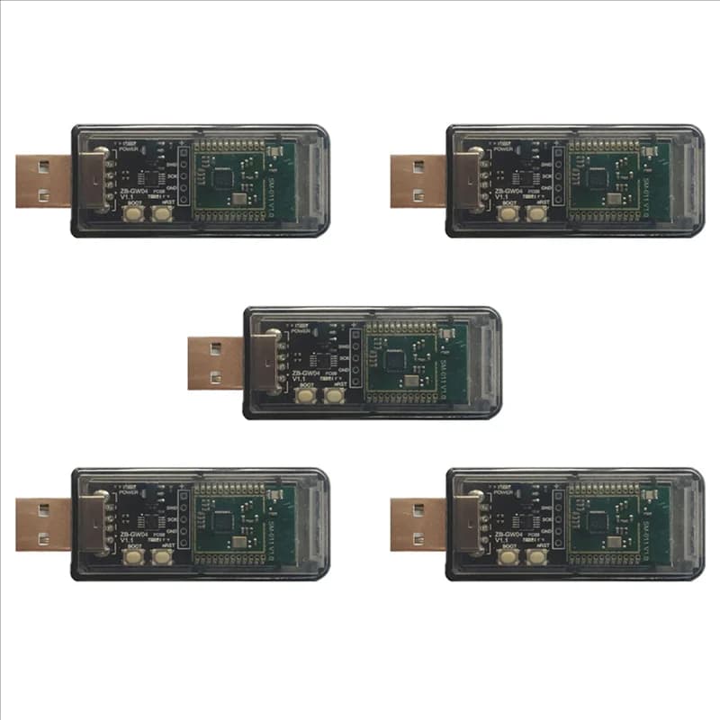 -A15I 5X Zigbee 3.0 Silicon Labs Mini EFR32MG21 Universale Open Hub Gateway Modulo chip dongle USB ZHA NCP Openhab