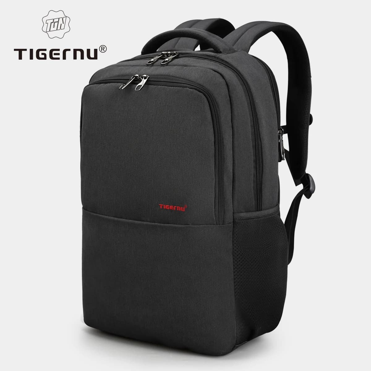 Tigernu Antifurto impermeabile Zaino per laptop da 15,6 pollici Zaino da scuola sottile da uomo Borse da viaggio maschili per zaini per adolescenti