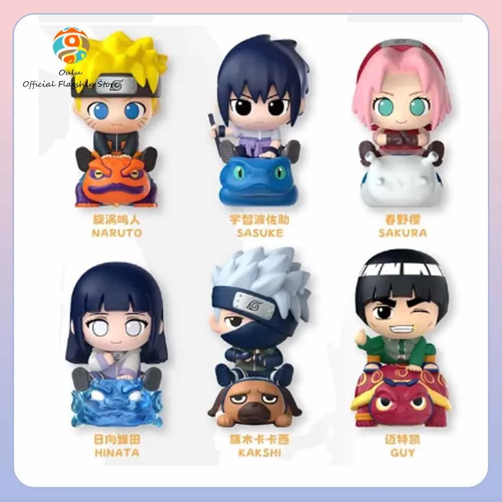 New Genuine Narut Shippuden Blind Box Beast Companion Series Mystery Box Narut Shippuden Anime Figures Ornament Gift Toy
