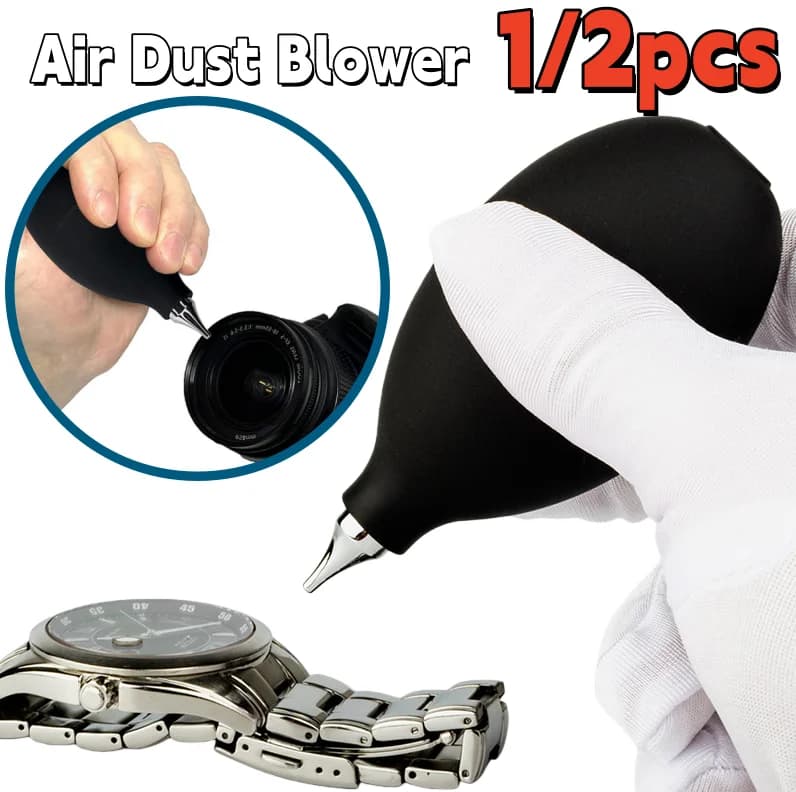 1/2pcs Mini pompa pulitore che soffia soffiatore di polvere d'aria super forte per la pulizia dell'obiettivo della fotocamera strumento di riparazione dell'orologio della tastiera del telefono cellulare