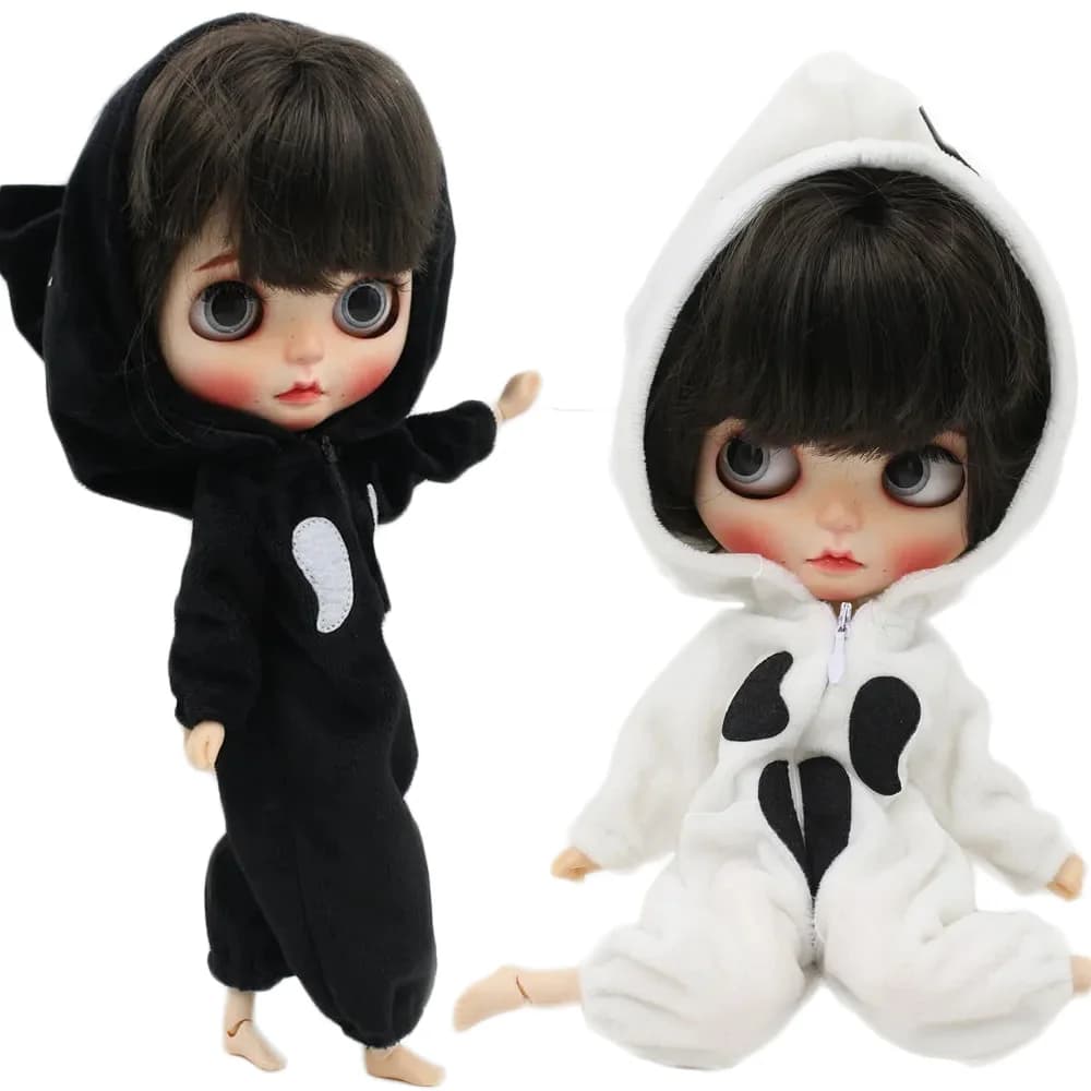 Abiti per Blyth doll Halloween Sleeping CLothes abito da scapolo vestito per 1/6 BJD Icy Dbs Anime Girl Ob24 Azone S