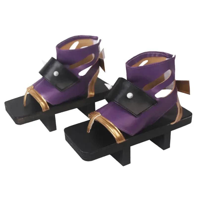 Sono disponibili scarpe e stivali cosplay di Ataki del gioco "Yugioh". Sono adatti per le feste di Halloween e Natale.