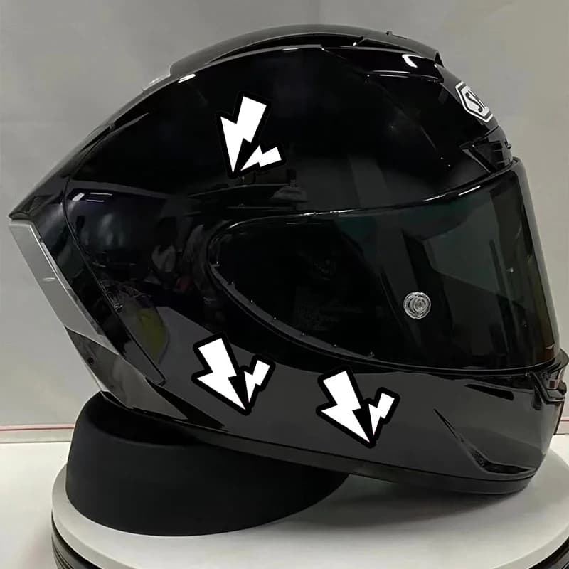 Adesivo Universale in Vinile Impermeabile per Casco Moto, Serbatoio Carburante, Carenatura, Bicicletta, MTB, Bici da Strada - Decorazione