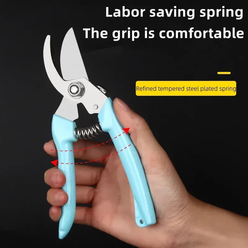 Gardening pruning shears Fruit harvesting shears Stainless steel gardening shears Multi-functional pruning tool Home Tools