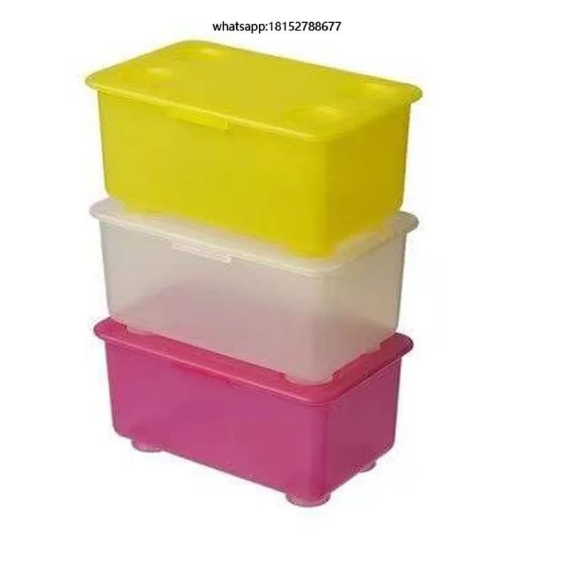 A Variety of Bright Colors Plastic Storage Box Crate Mould