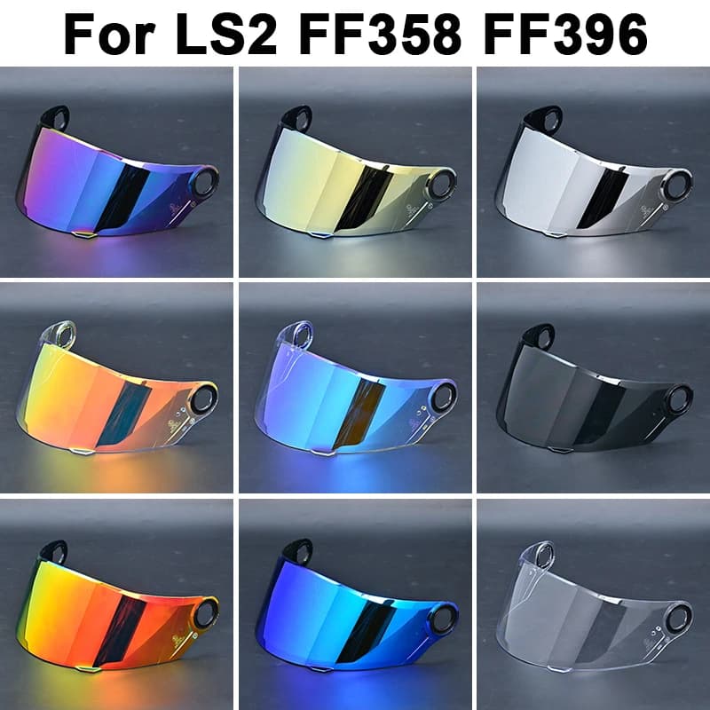 Visiera per LS2 FF358 FF396 Casco integrale per moto Visiera Scudo Lente Capacete LS2 Casco Accessori moto
