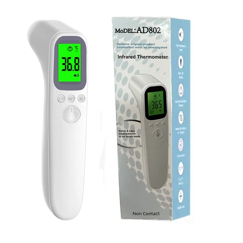 Contactless Digital Infrared Digital Thermometer: Quick Measuring Instrument for Infants and Adults, Accurate Body Temperature Monitor