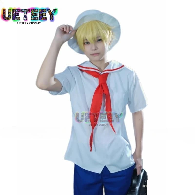 UETEEY COS Sirena Melody Pichi Hippo Costume uniforme scolastica cosplay