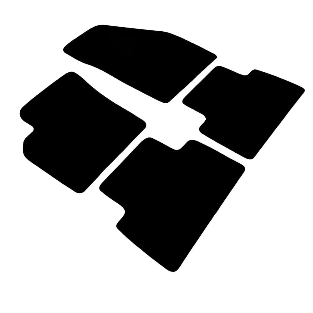 Original car mats for Volvo C30 from 2004 to 2011 Waterproof black velvet carpets New automatic lining
