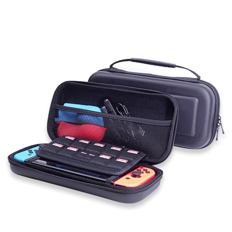 Custodia da viaggio portatile compatibile con la borsa Nintendo Switch e la nuova custodia da trasporto OLED Switch per console e accessori