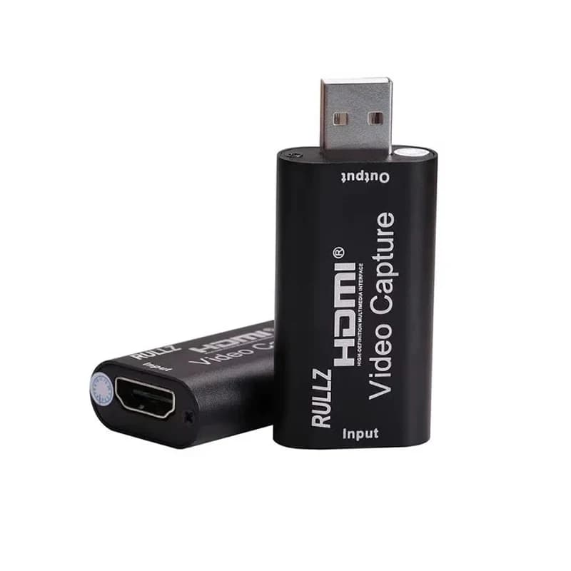 RULLZ Mini 4K A 1080P USB 2.0 HDMI Scheda di acquisizione audio video per PS5 PS4 Telefono Gioco Scatola di registrazione Dispositivo di streaming live per PC