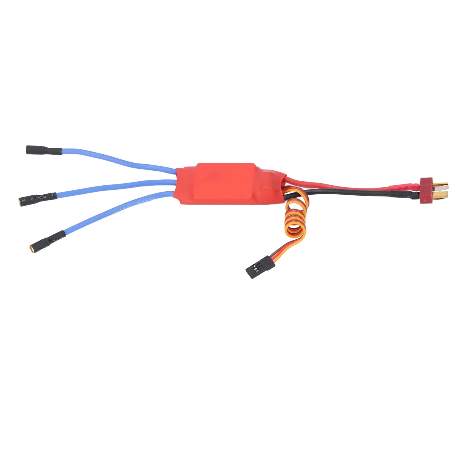 Brushless Electronic Speed Controller Anti Interference Drone ESC with T Plug for FPV F450 Mini Quadcopter Drone 5.6V-16.8V 30A