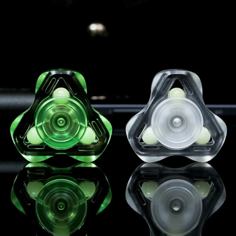 Spirit Fox Fidget Spinner Luminoso Mini Giocattolo Girevole da Dito EDC Antistress Anti-Ansia per Donne Adulti ADHD