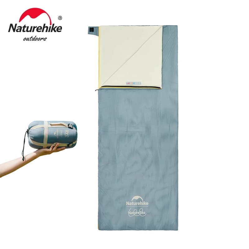 Naturehike NatureSea Series Adult Sleeping Bag Outdoor Camping Lightweight Summer Multifunction Poncho Double Use
