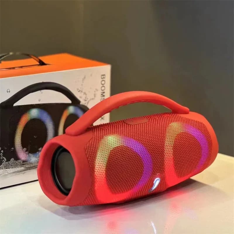 50W BOOMS BOX 3 altoparlante Bluetooth wireless esterno portatile RGB light party music box player subwoofer stereo altoparlante Bluetooth