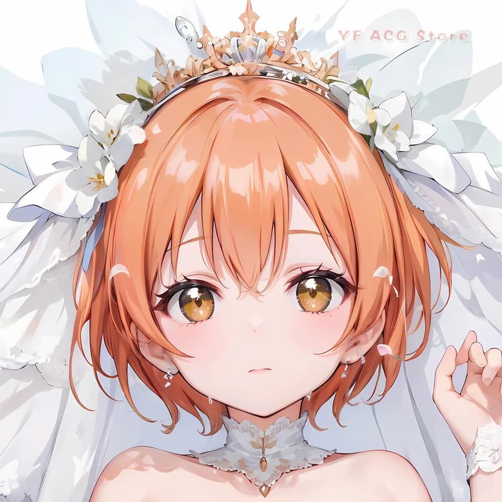 Love Live School Idol Project Rin Hoshizora Dakimakura Cover Double Sided HD Print Soft Pillow Case Cozy Home Decor Gift For