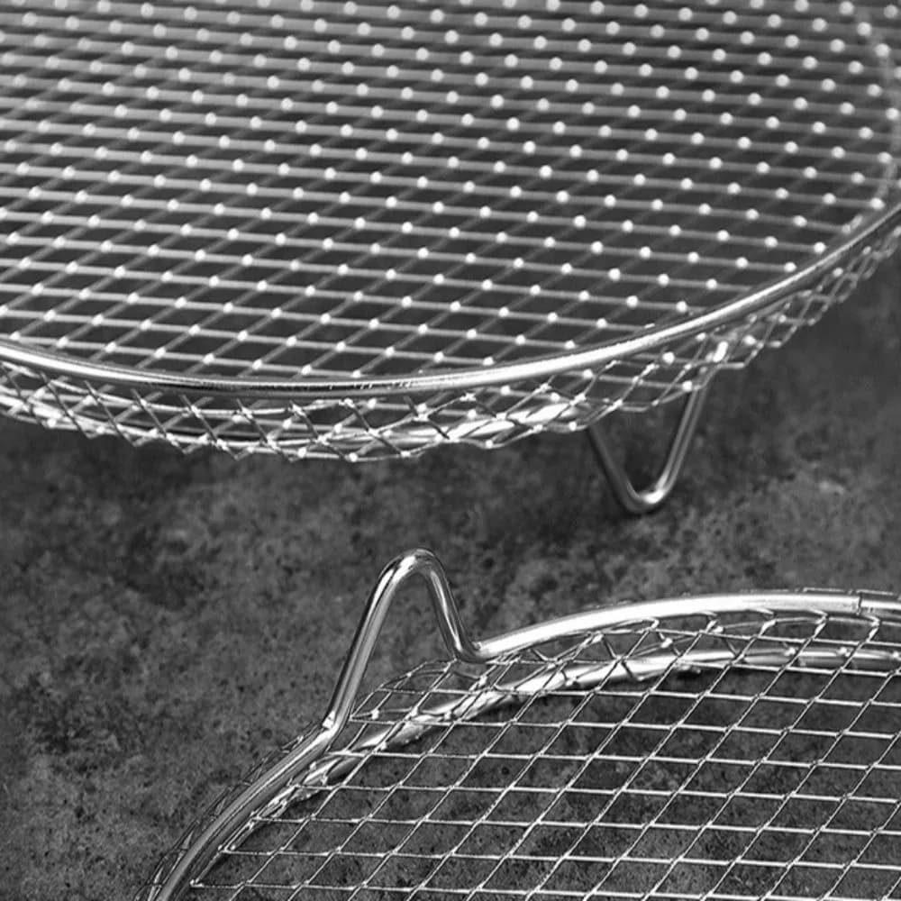 Stainless Steel Air Frying Grid, Multifunctional, Non-stick, Anti-rust, Heat Resistant