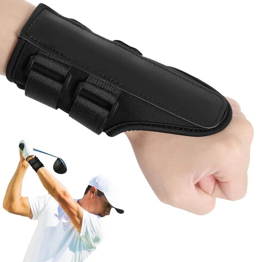 Attrezzo per l'allenamento dello swing da golf: Fascia di potenza professionale per il polso, per una connessione fluida, una facile correzione del gesto dello swing e un'allenamento dell'allineamento.