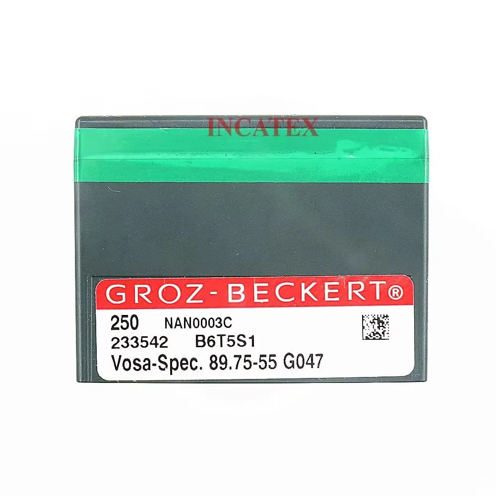 250 ferri da maglia originali Groz-Beckert Vosa-Spec. 89.75-55 G047 Per SHIMA SEIKI Macchina per maglieria cinese 14G Ago