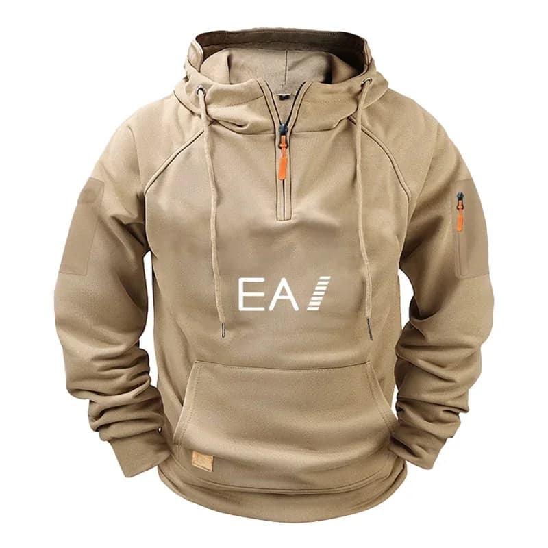 Nuovo Stile 2025: Felpa con Cappuccio Casual da Uomo alla Moda, Giacca con Tasche Multiple