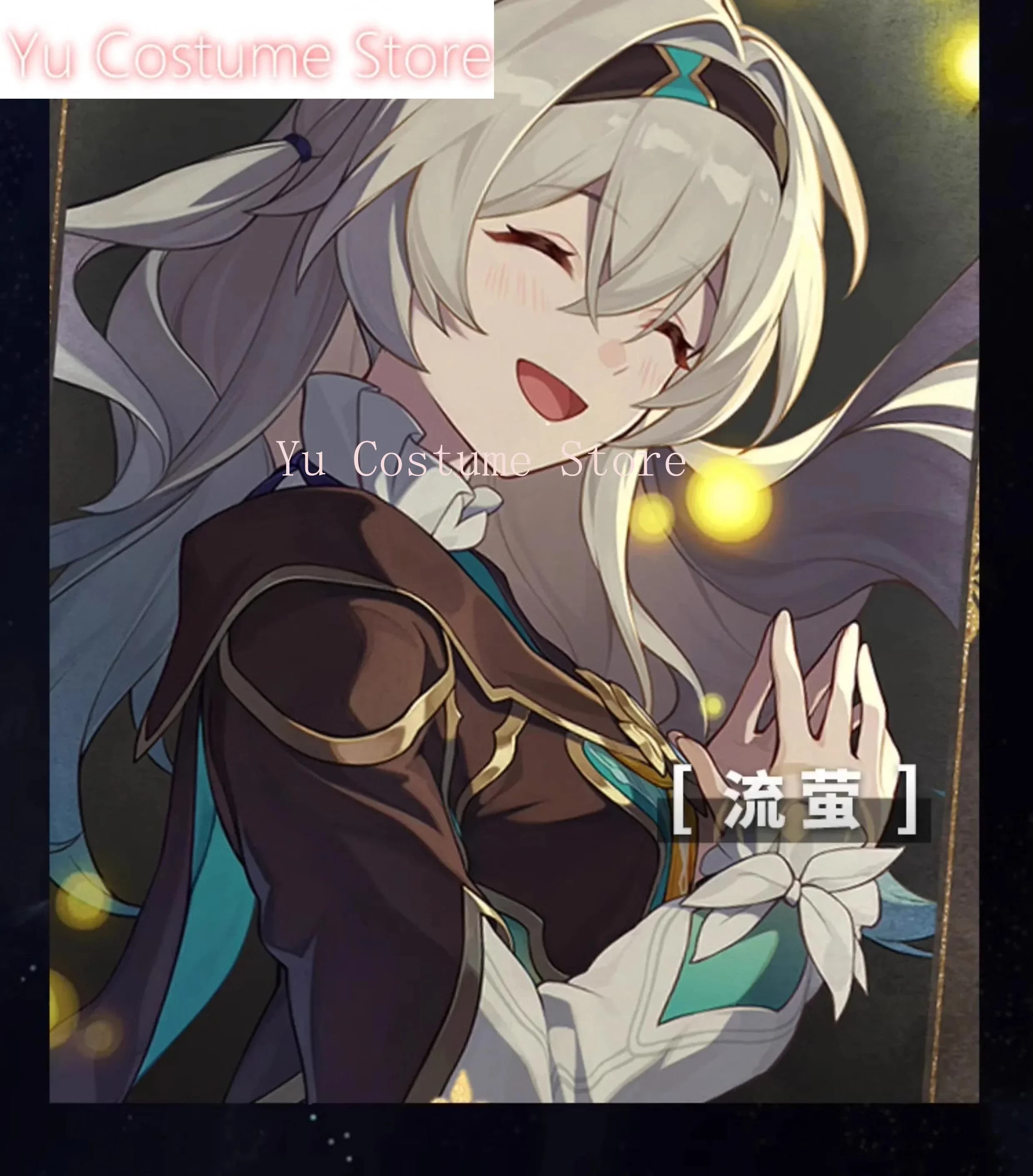 Yu Costume Honkai: Star Rail Firefly Gioco Vestito Splendido Abito Uniforme Costume Cosplay Halloween Party Gioco di ruolo Outfit Donna